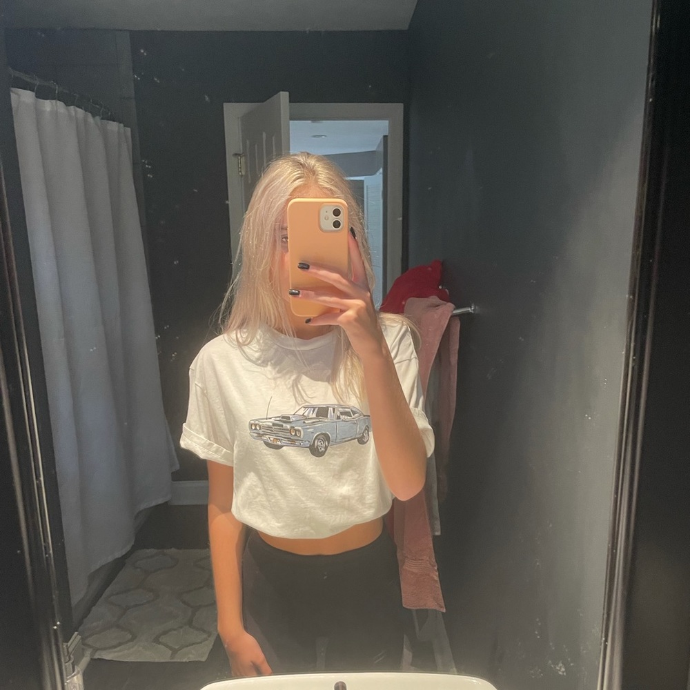 John Galt Vintage Car Tee cropped